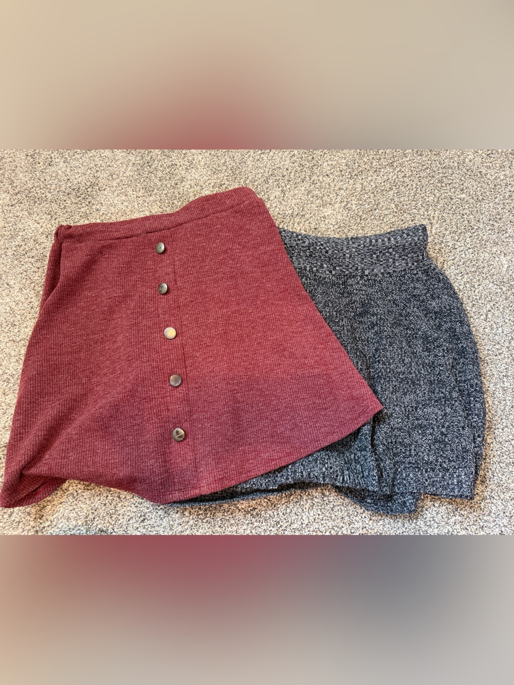 *Set of Two* Sweater Skirts